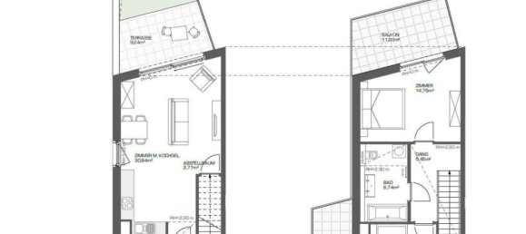 Dúplex de 3 habitaciónes en Vienna, Austria No. 180888 26