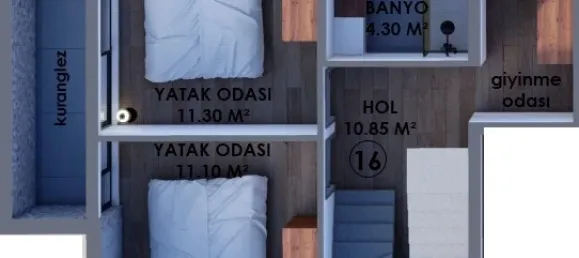 Apartment 2+1 in Aksu, Turkey No. 33073 6