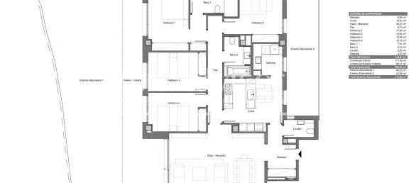 Apartamento T4 em Barcelona, Spain N.º 151830 35