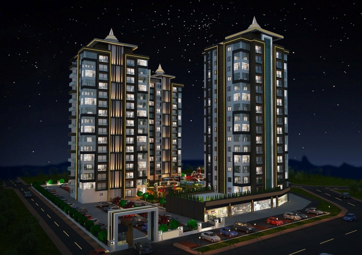 Apartment 4+1 in Mersin, Turkey No. 23876