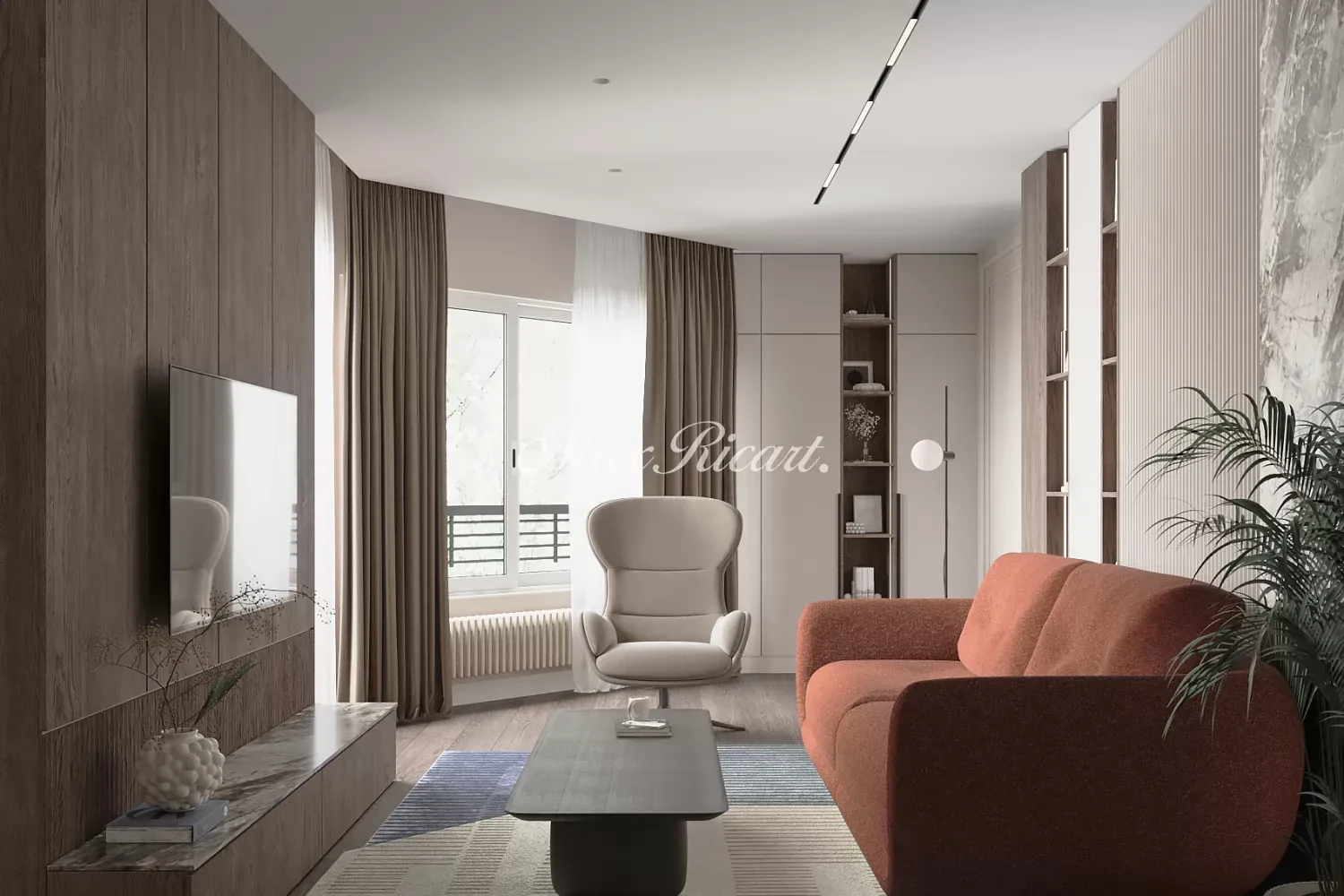 3 rooms Apartment in Barcelona, Spain No. 83708