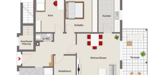 Apartamento de 3 divisões em Herford, Germany N.º 229603 9