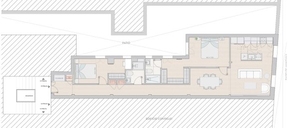 Apartamento T2 em Madrid, Spain N.º 126706 11