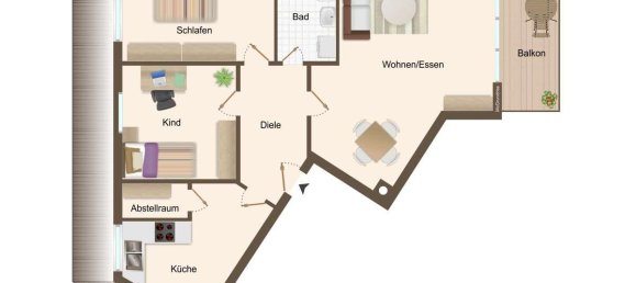 3-salle Appartement à Segeberg, Germany No. 308904 13