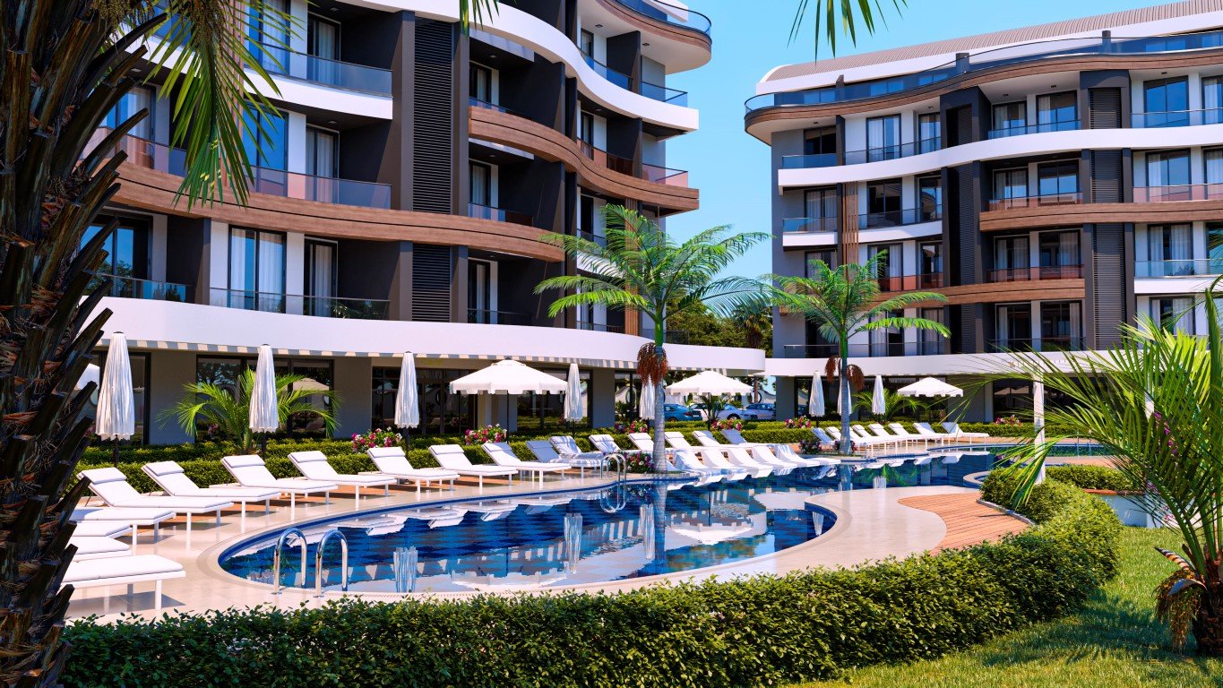 Apartment 1+1 in Alanya, Turkey No. 15295