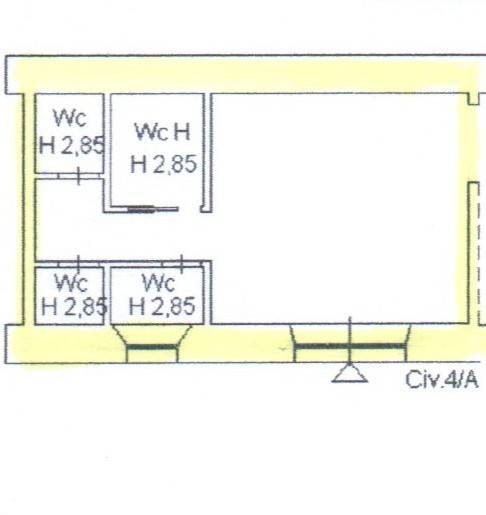 1-Zimmer Gewerbliche Immobilie in Rome, Italy, Nr. 69041