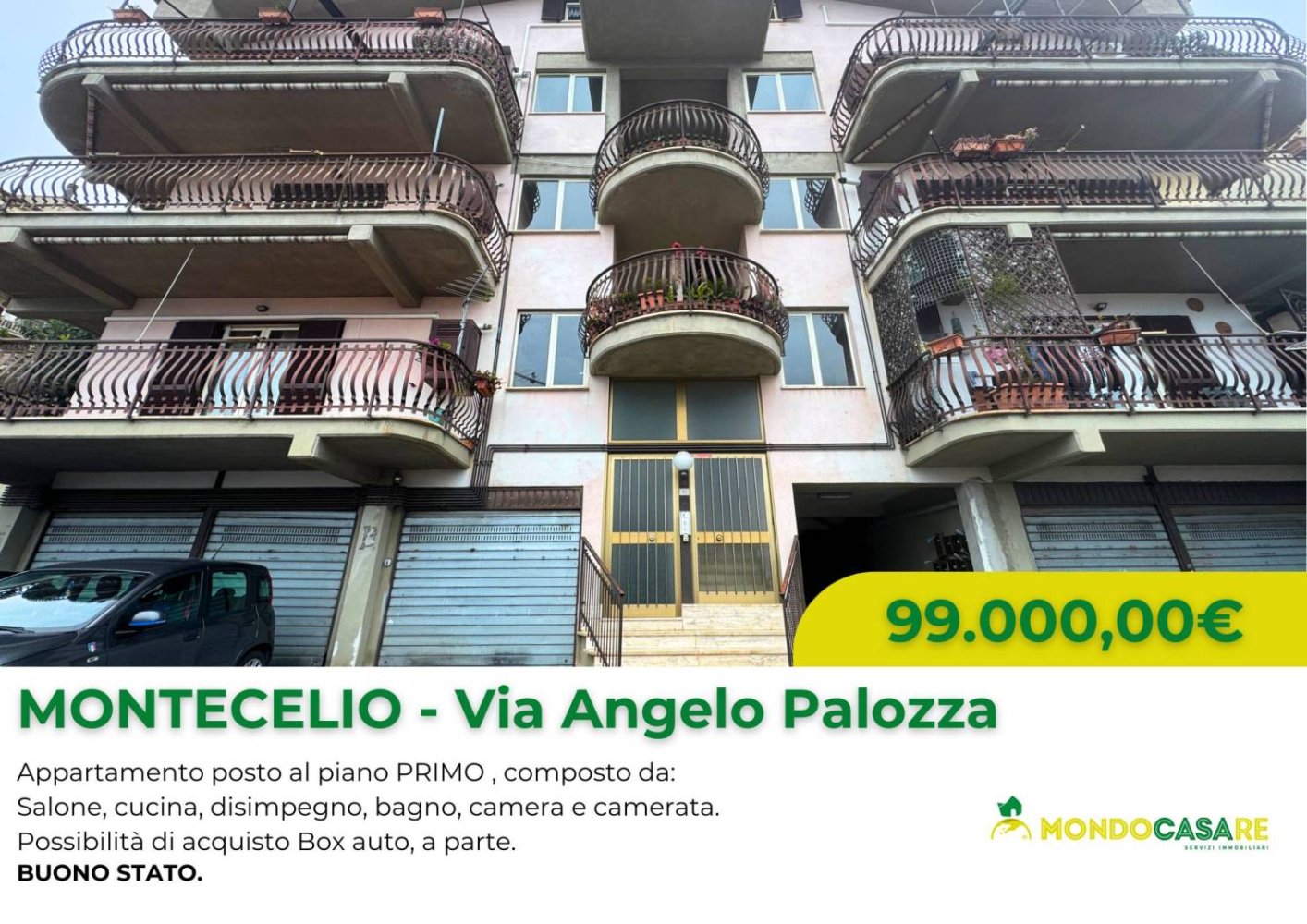 Apartamento de 2 dormitorios en Guidonia Montecelio, Italy No. 227283