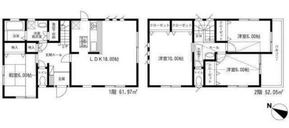 4 Schlafzimmer Haus in Chiba, Japan, Nr. 1560 2