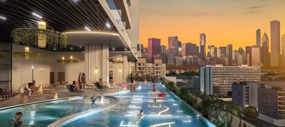 Appartement à Empire Lakeviews, Wadi Al Safa 2, UAE 37.81m² No. 64118 4