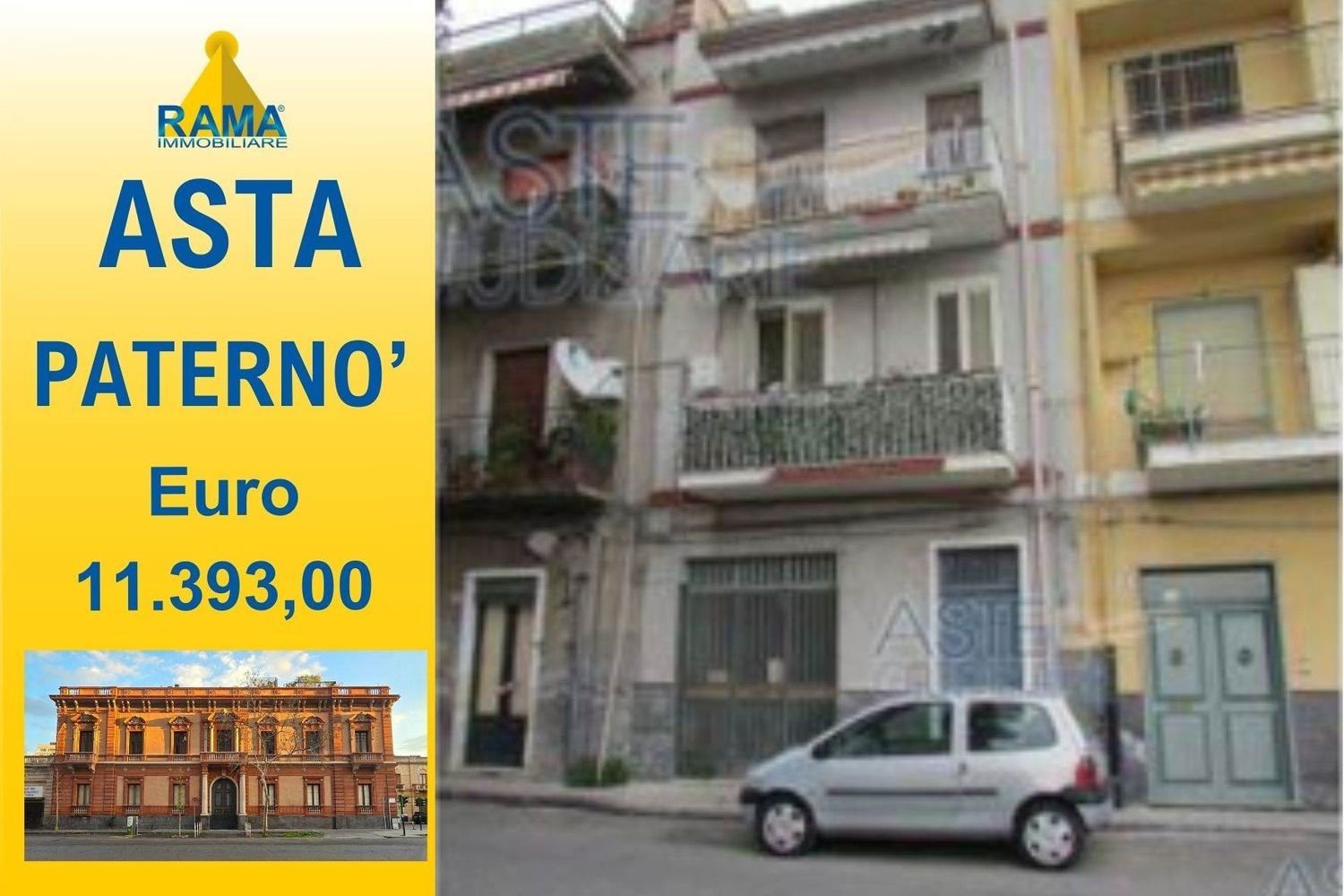 Apartamento de 3 habitaciónes en Paternò, Italy No. 44312