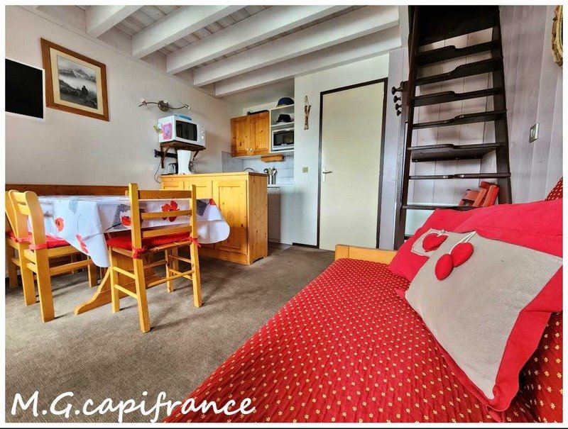 Dúplex de 1 dormitorio en Huez, France No. 208132