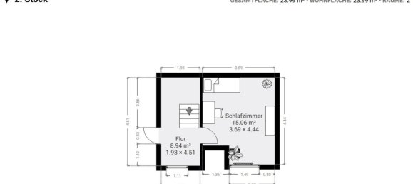 Таунхаус с 2 спальнями в Айхсфельд, Германия № 284496 6