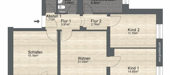 Apartamento de 4 divisões em Wurzburg, Germany N.º 313050 16