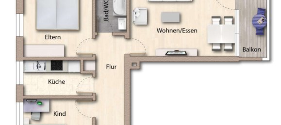 Apartamento T1 em Munich, Germany N.º 356000 4