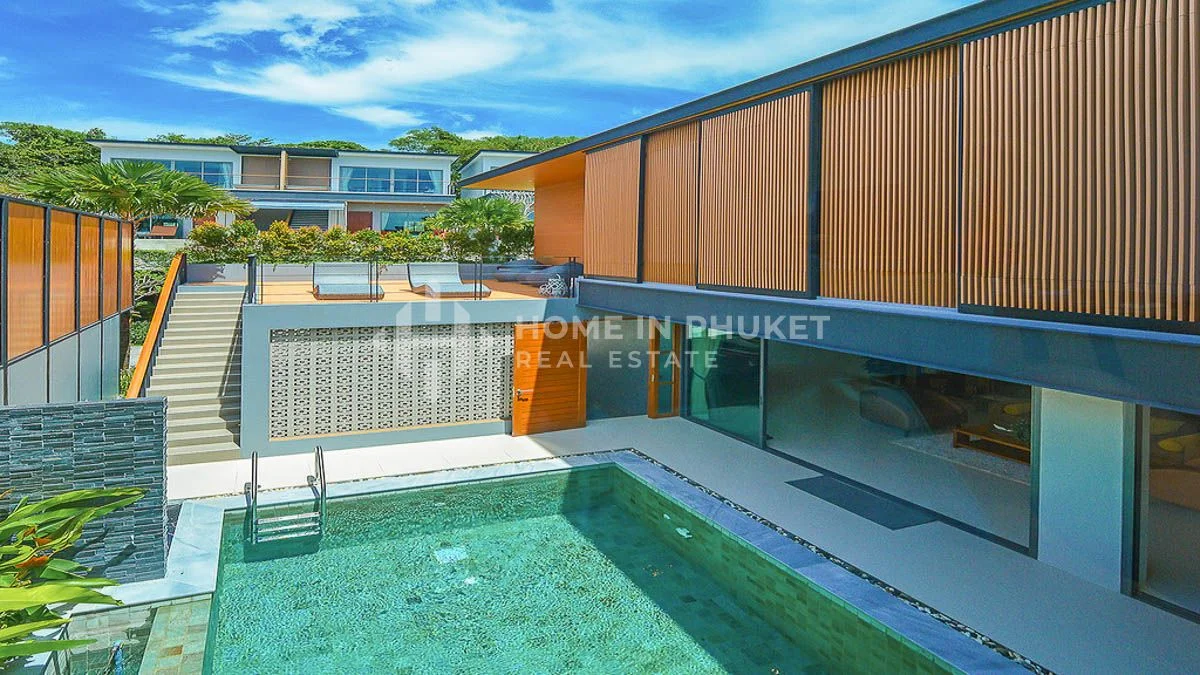 3 chambres house à vendre à Nai Harn Beach, Phuket, Southern Thailand, Thailand № 60866