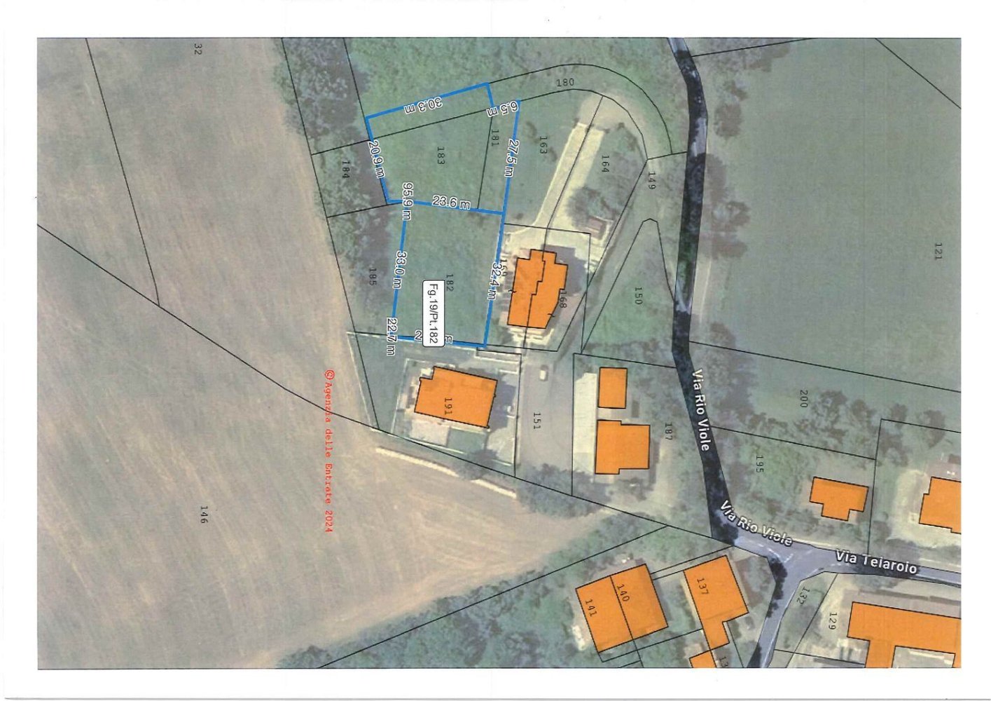 Grundstück in Castellarano, Italy 1700m², Nr. 128195