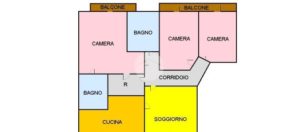 Квартира с 4 комнатами в Палермо, Италия № 72463 36