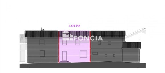 2 Schlafzimmer Haus in Mionnay, France, Nr. 272848 3