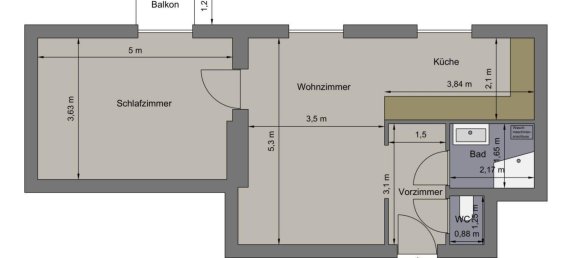 Apartamento de 2 habitaciónes en Meidling, Austria No. 200898 23