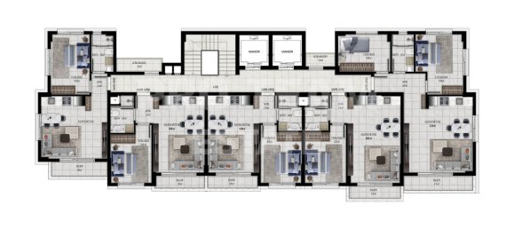 2-Zimmer Wohnung in Altintash, Turkey, Nr. 31713 15