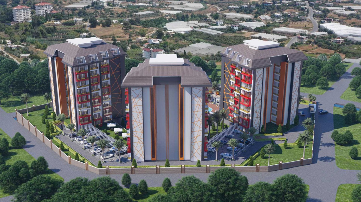 Apartment 4+1 in Yildirim Deluxe, Avsallar, Turkey No. 35201