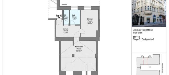 2 rooms Apartment in Dobling, Austria No. 247858 9