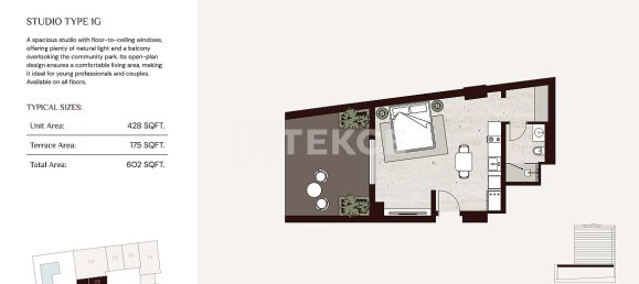 Квартира с 3 спальнями в Джумейра Вилладж Серкл, ОАЭ № 121029 18