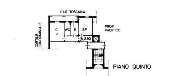 3 rooms Apartment in Cinisello Balsamo, Italy No. 4488 8