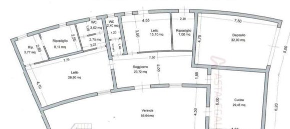 3غرفة شقة في Brindisi, Italy رقم 284452 12