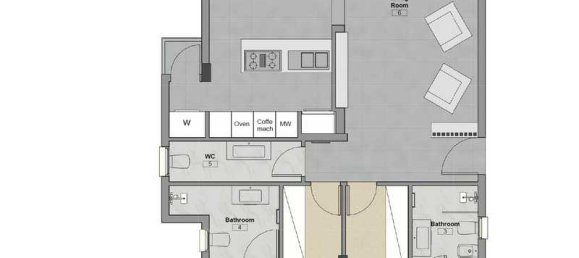 3 غرف نوم شقة في Germasogeia, Cyprus رقم 17871 14