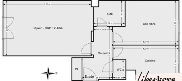 1 Schlafzimmer Wohnung in Saint-Ouen-l'Aumone, France, Nr. 356084 9