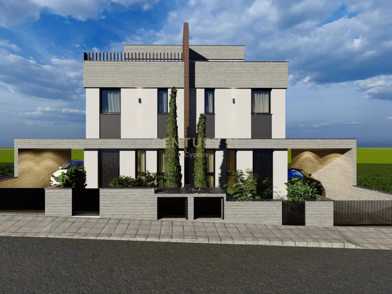 Villa de 2 dormitorios en Agios Athanasios, Cyprus No. 5810