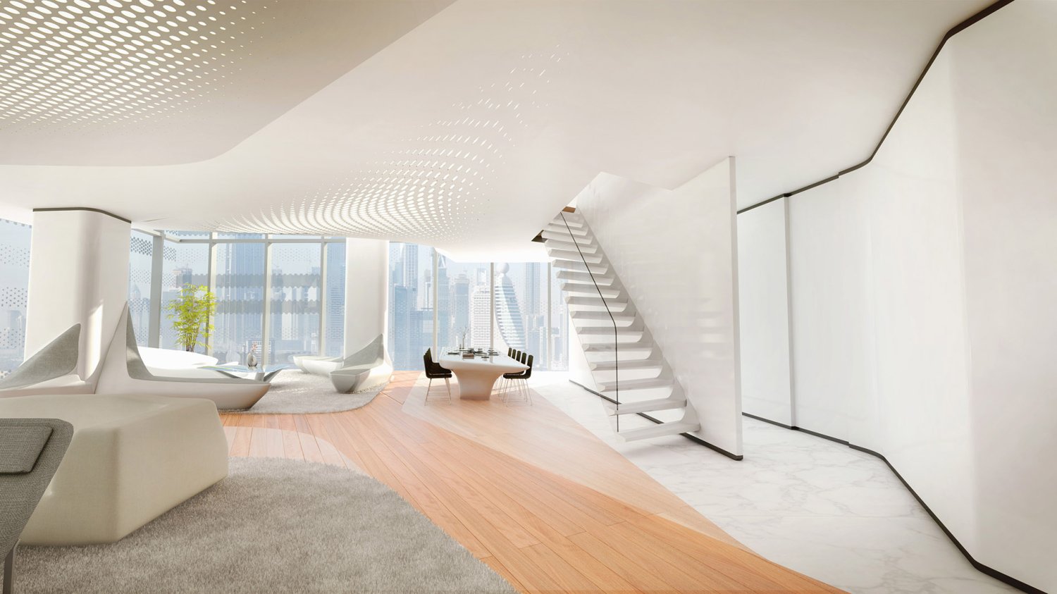 1 غرف نوم شقة في THE OPUS, الخليج التجاري, UAE رقم 58241