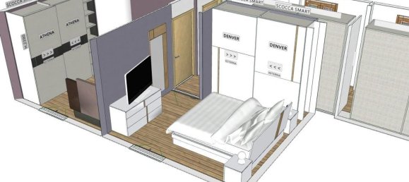 Квартира с 3 комнатами в Скопа, Италия № 178000 29