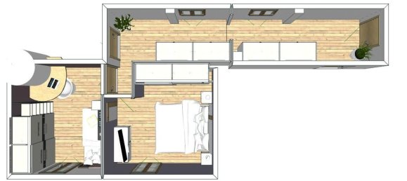 Квартира с 3 комнатами в Скопа, Италия № 178000 18