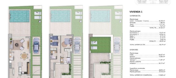 2 bedrooms Villa in Pilar de la Horadada, Spain No. 290254 6