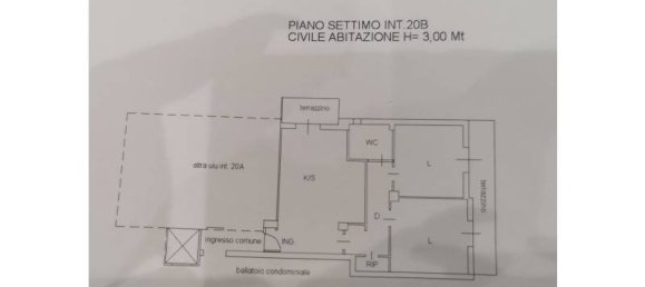 Квартира с 4 комнатами в Ангри, Италия № 262719 15