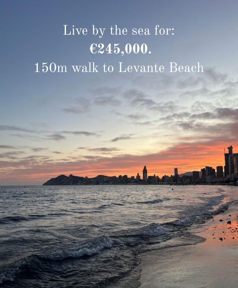 1 chambre appartement à vendre à Benidorm, Alicante, Valencian Community, Spain № 365975