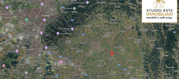 3 rooms Apartment in Riva presso Chieri, Italy No. 80066 24