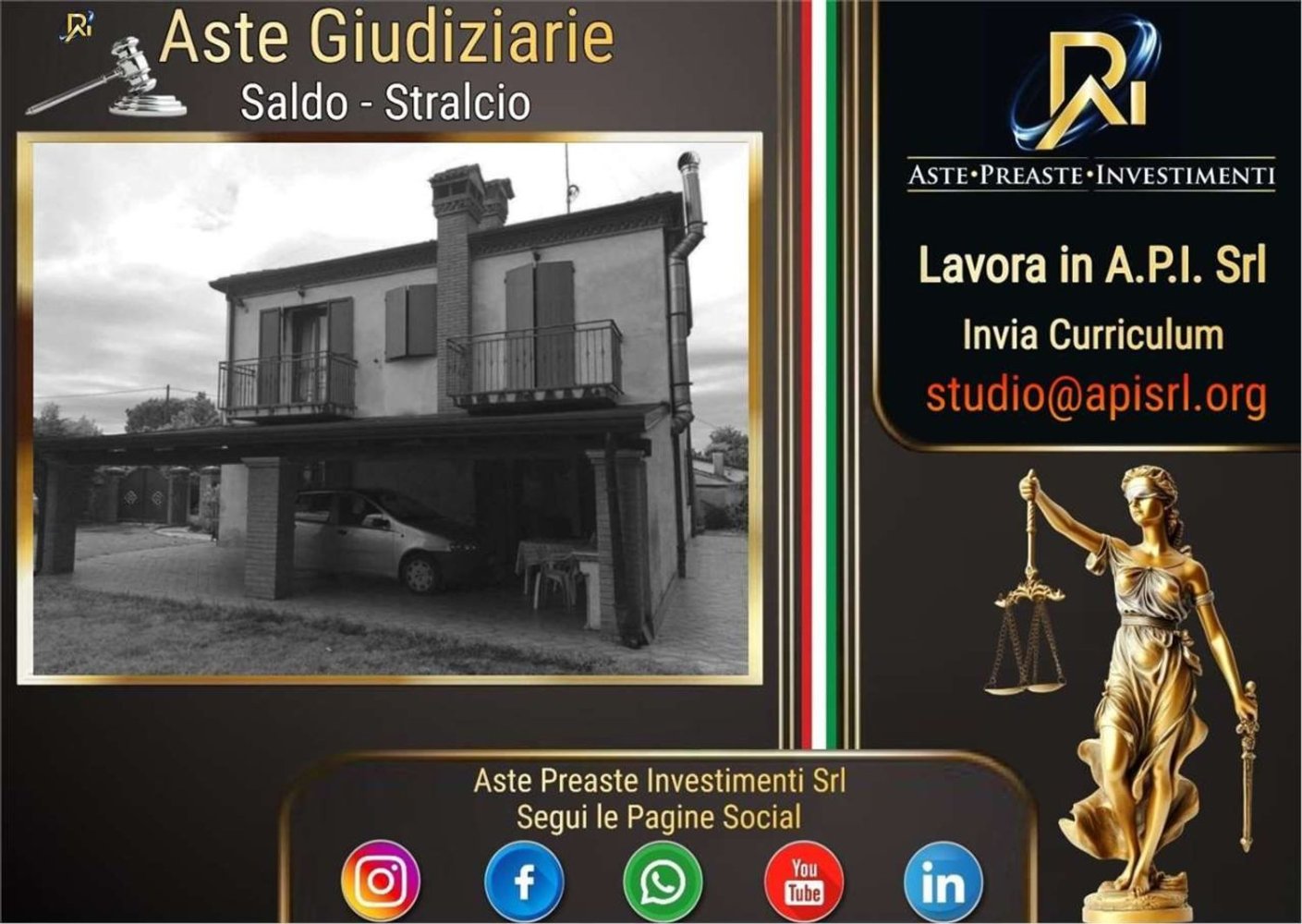 Apartamento de 2 habitaciónes en Tresignana, Italy No. 261712