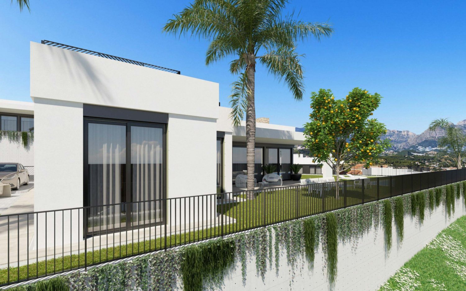 Вилла с 2 спальнями в Полоп, Испания № 9052