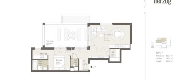 Apartamento de 2 divisões em Vienna, Austria N.º 141621 4