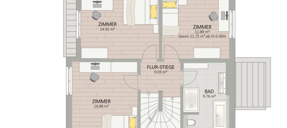 5-Zimmer Haus in Wien, Austria, Nr. 6815 3