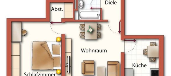 1 chambre Appartement à Augsburg, Germany No. 57469 11