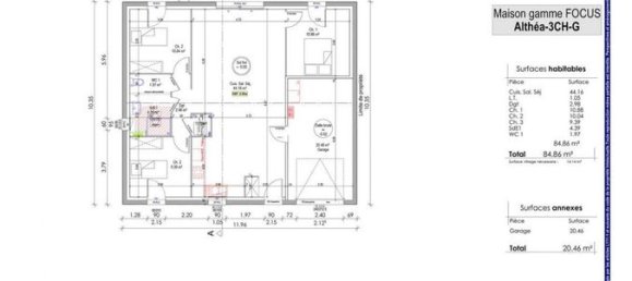 3 غرف نوم منزل في Carquefou, France رقم 287216 7