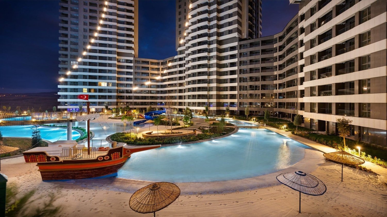 Apartment 2+1 in Marina Ankara, Ankara, Turkey No. 36670