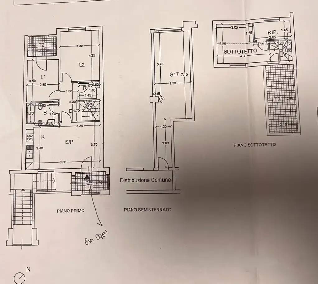 5-salle Maison à Prato, Italy No. 171911