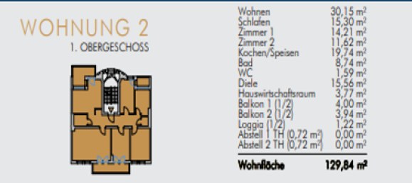 Квартира с 3 спальнями в Лейпциг, Германия № 84583 10