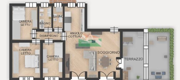 3 bedrooms Penthouse in Ravenna, Italy No. 93818 2
