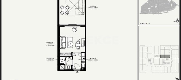 1 chambre appartement à vendre à Dubai, UAE № 203426 11